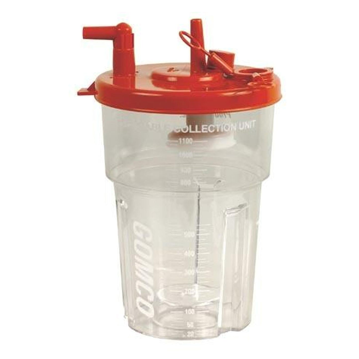 Suction Collection Bottle Kit Gomco 1100 mL Snap-On Lid 12/cs