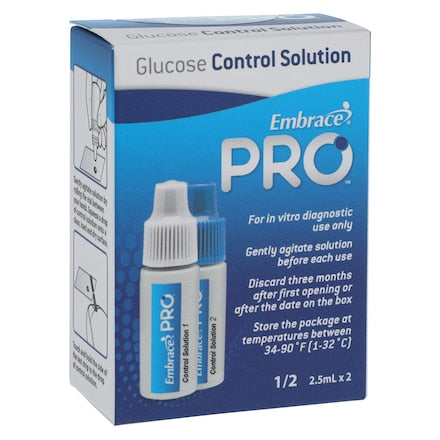 Embrace Pro Blood Glucose Hi/Lo Control 1/Bx