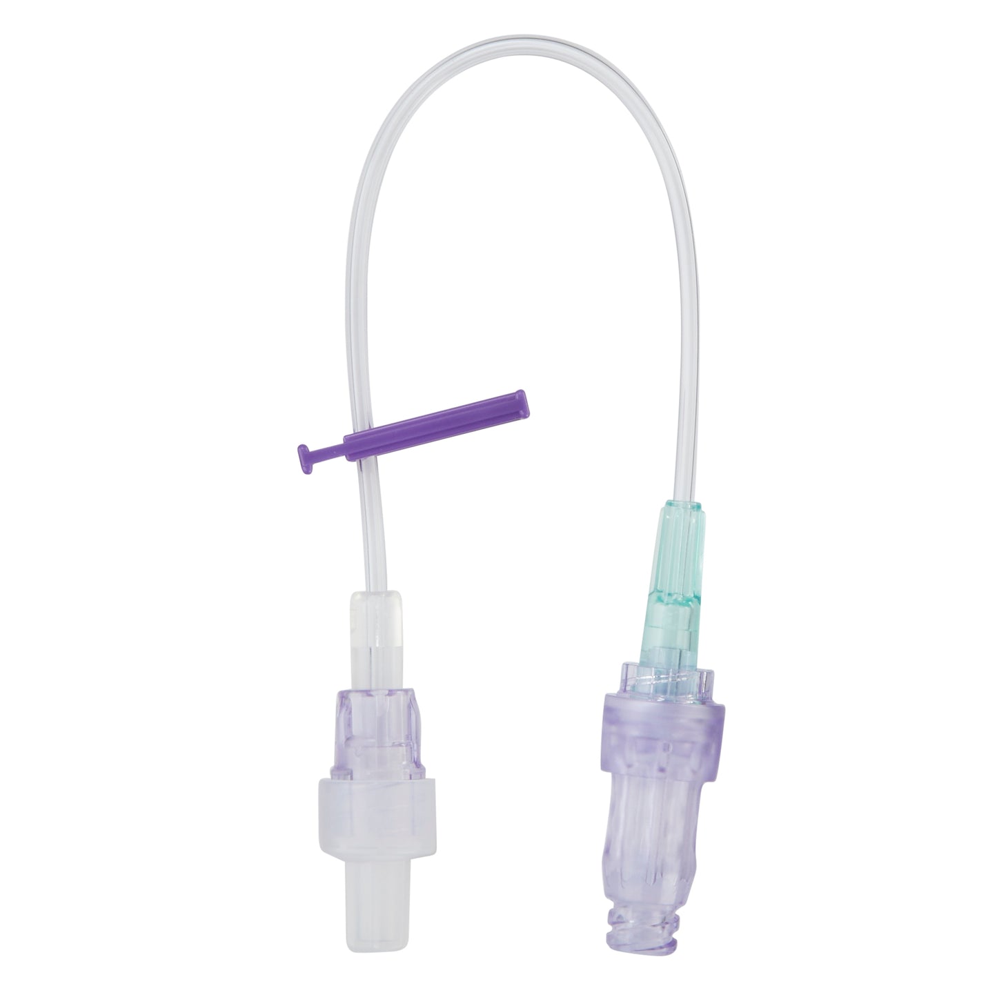 IV Extension Set Caresite Needle-Free Port Small Bore 8 Inch Tubing Without Filter Sterile 100/cs