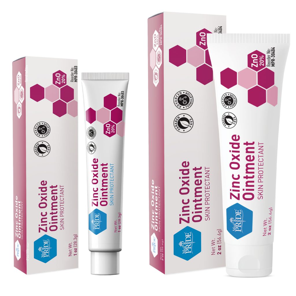 Zinc Oxide 20% - 1oz. Tubes - Indv. Boxed - 72/cs