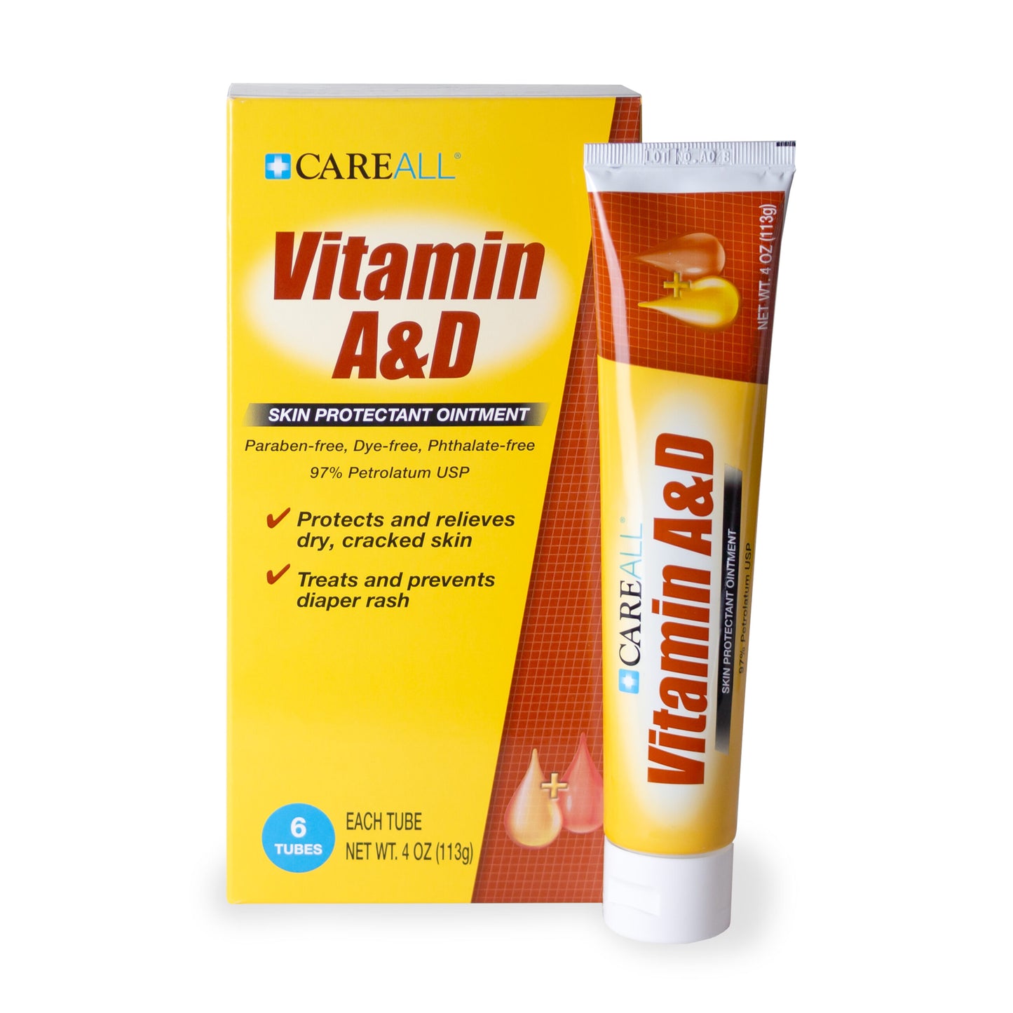 CareALL® 4 oz. Vitamin A & D Ointment 72/cs