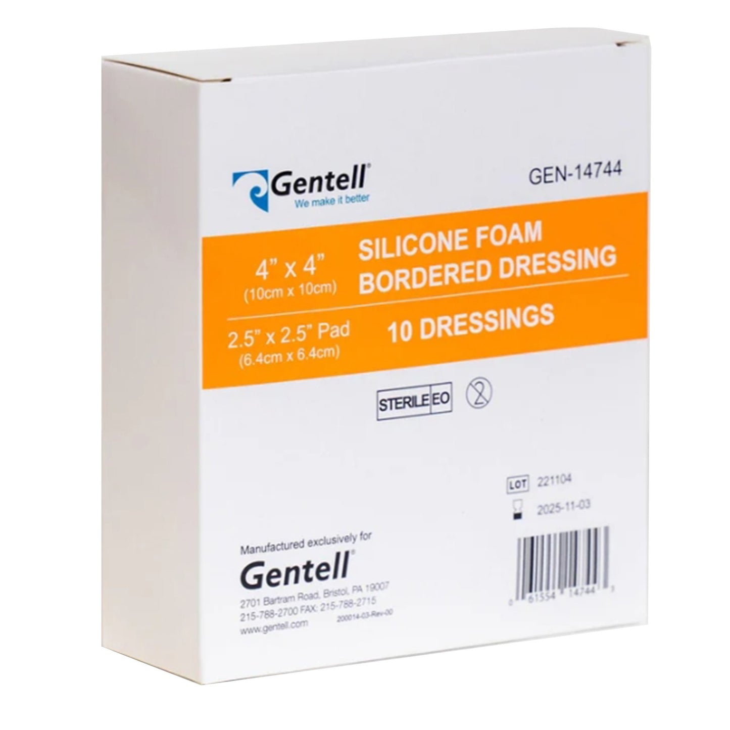 Silicone Foam Bordered Dressing