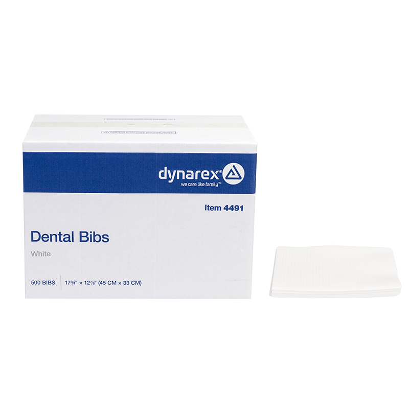 Dental Bibs - White 500/cs