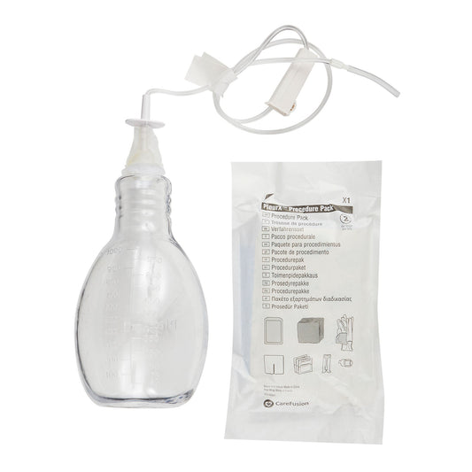 DRAINAGE KIT, PLEURX W/VACUUM BOTTLE 1000ML (10/CS)