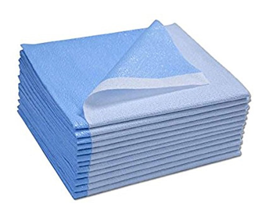 Stretcher Sheet Avalon 40 X 72 Inch Blue Tissue / Poly Disposable 50/cs
