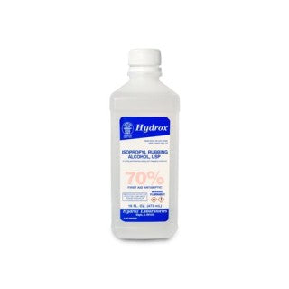 Isopropyl Rubbing Alcohol 70%, USP, 16 oz, 12 btl/cs