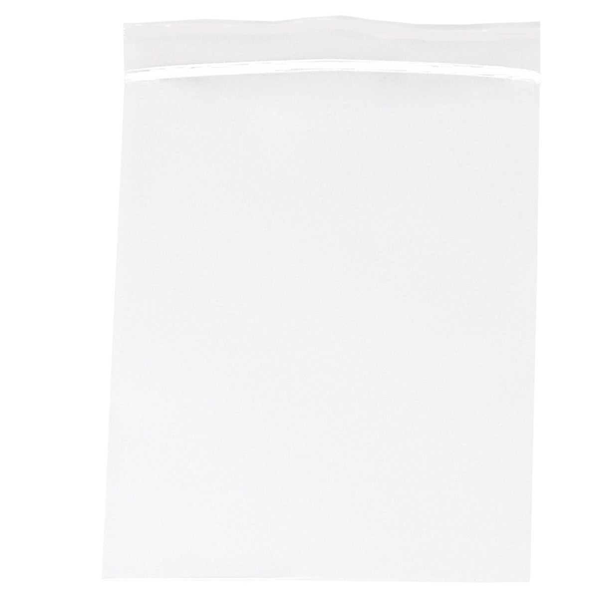 Reloc-Zippit® Zip Closure Bags, 2 Mil, Clear, LDPE Film, Flat Pack, 12 x 15, 100/pk, 10 pk/cs