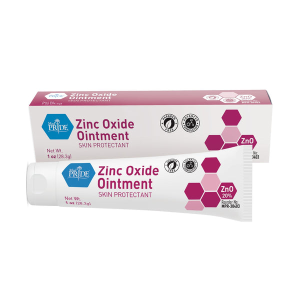 Zinc Oxide 20% - 1oz. Tubes - Indv. Boxed - 72/cs