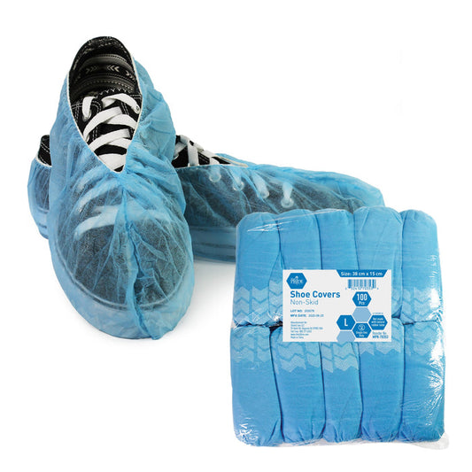 Shoe Cover - Non-Skid - Regular/Blue 300/cs