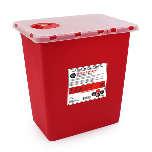 8 Gallon Sharps Containers - 10/cs