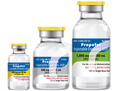 Propofol Injectable Emulsion, USP 200mg 20mL (10mg/mL) SDV