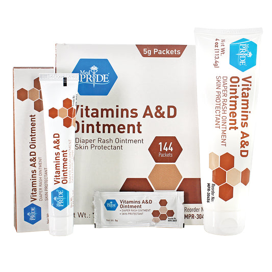 Vitamins A & D Ointment - 1oz. Tubes - Indv. Boxed - 72/cs