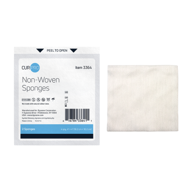 Non-Woven Sponge - Sterile 2's, 25/tray 24tray/cs