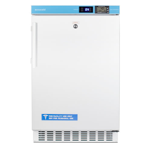 Accucold Laboratory/Medical Refrigerator New 2.65 Cu Ft Solid Door +2 to 8C Ea