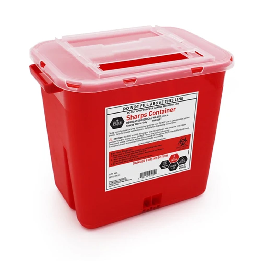 2 Gallon Sharps Containers - 20/cs